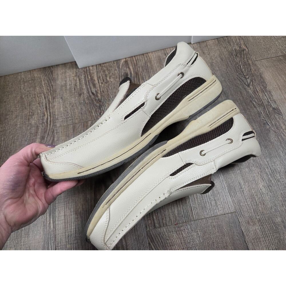 Dr Scholl's Shoes Advanced Comfort Double Air-Pillo Cream Brown Slip On 12D - Picture 4 of 11